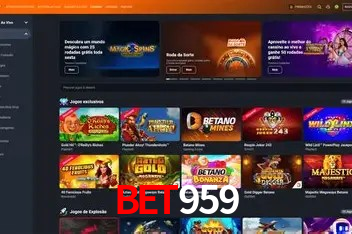 Biblioteca de slots populares na bet959